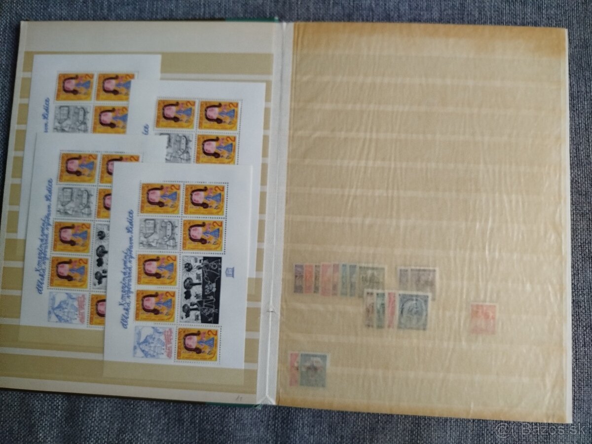 zostava filatelistického materiálu - 7