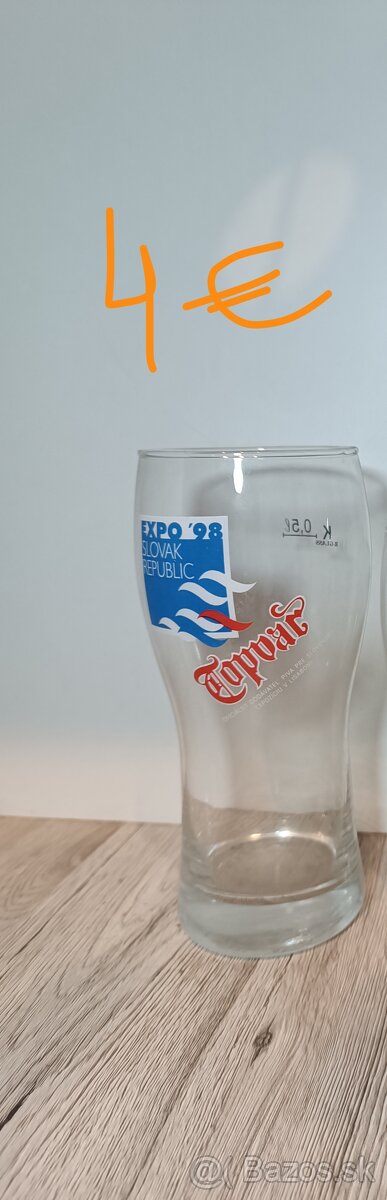 Slovenské pivové poháre 2 - 7