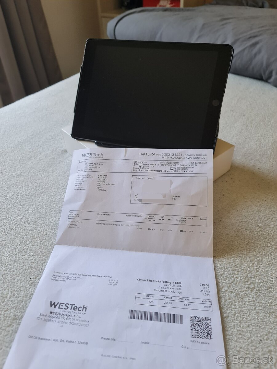 Apple Ipad 8th Gen. + Príslušenstvo - 7