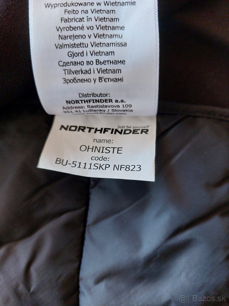 NOVÁ skialp bunda Northfinder OHNISTE XL - Primaloft Gold - 7