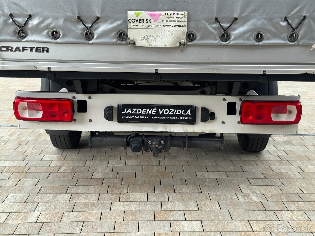 Volkswagen Crafter plachta 8paliet,130kw,Ťažné zariadenie - 7