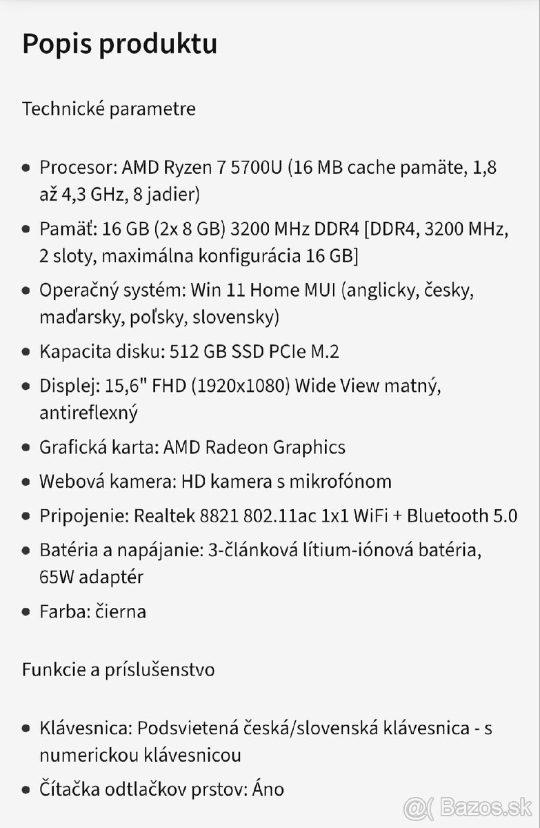 Dell inspiron 15 3525 - 7