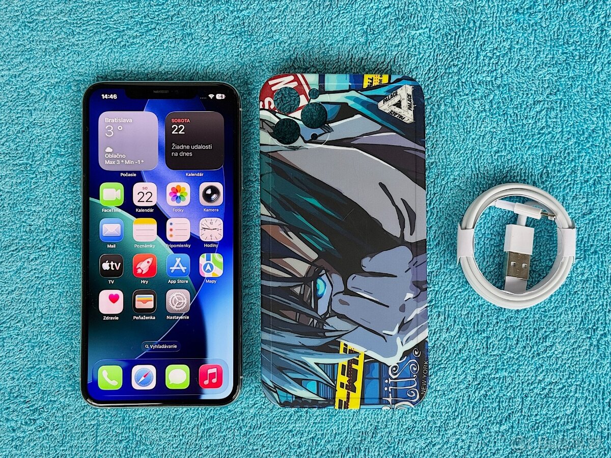 iPhone 11 Pro Max Silver, NOVÁ BATERKA - 7