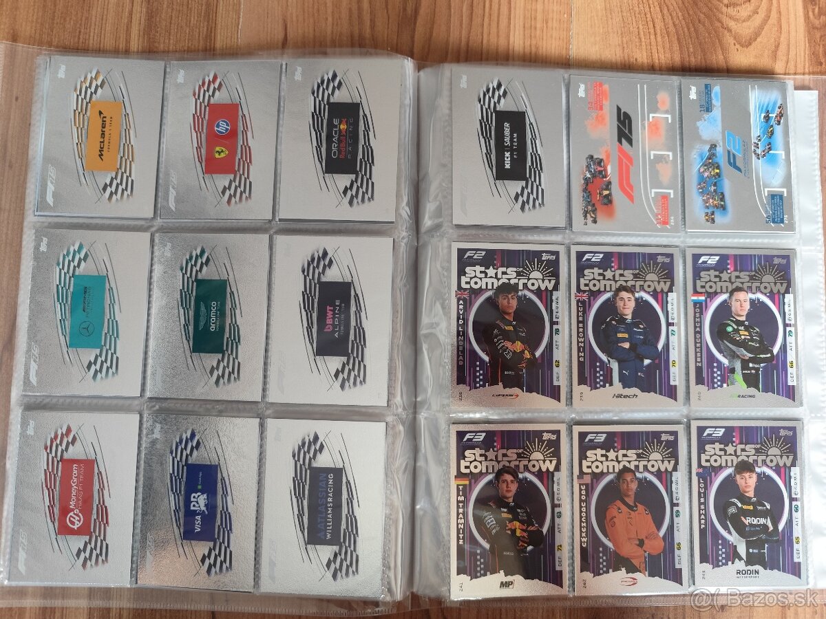 Predám kartičky Formula 1 - 7