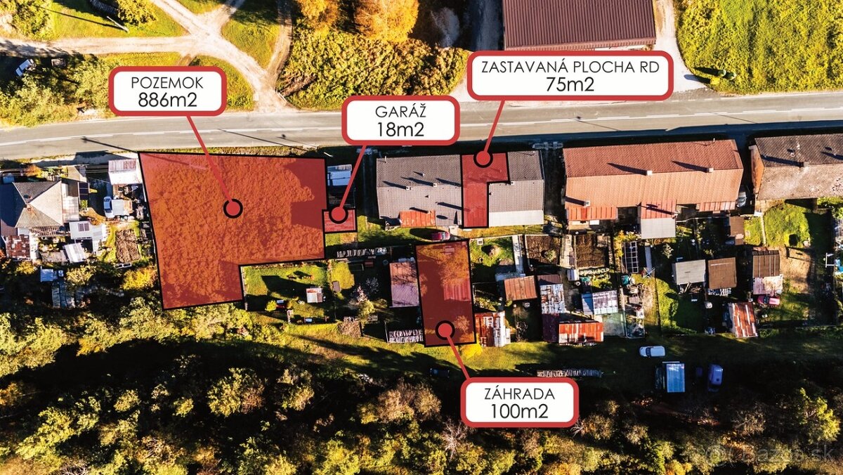 SMOLNÍCKA HUTA -menší dom s garážou a voľným pozemkom - 7