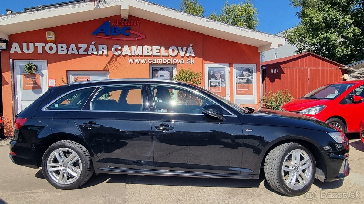 Audi A4 Avant 2,0TDI 110kw, S-line, AT/7 - 7