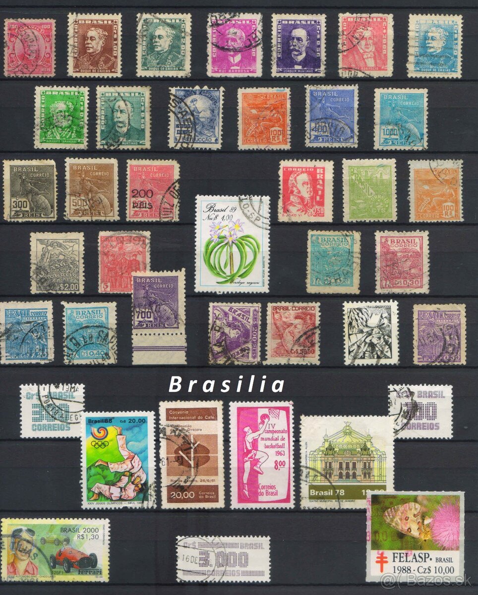 Poštové známky, filatelia: Južná a Latinská Amerika - 7