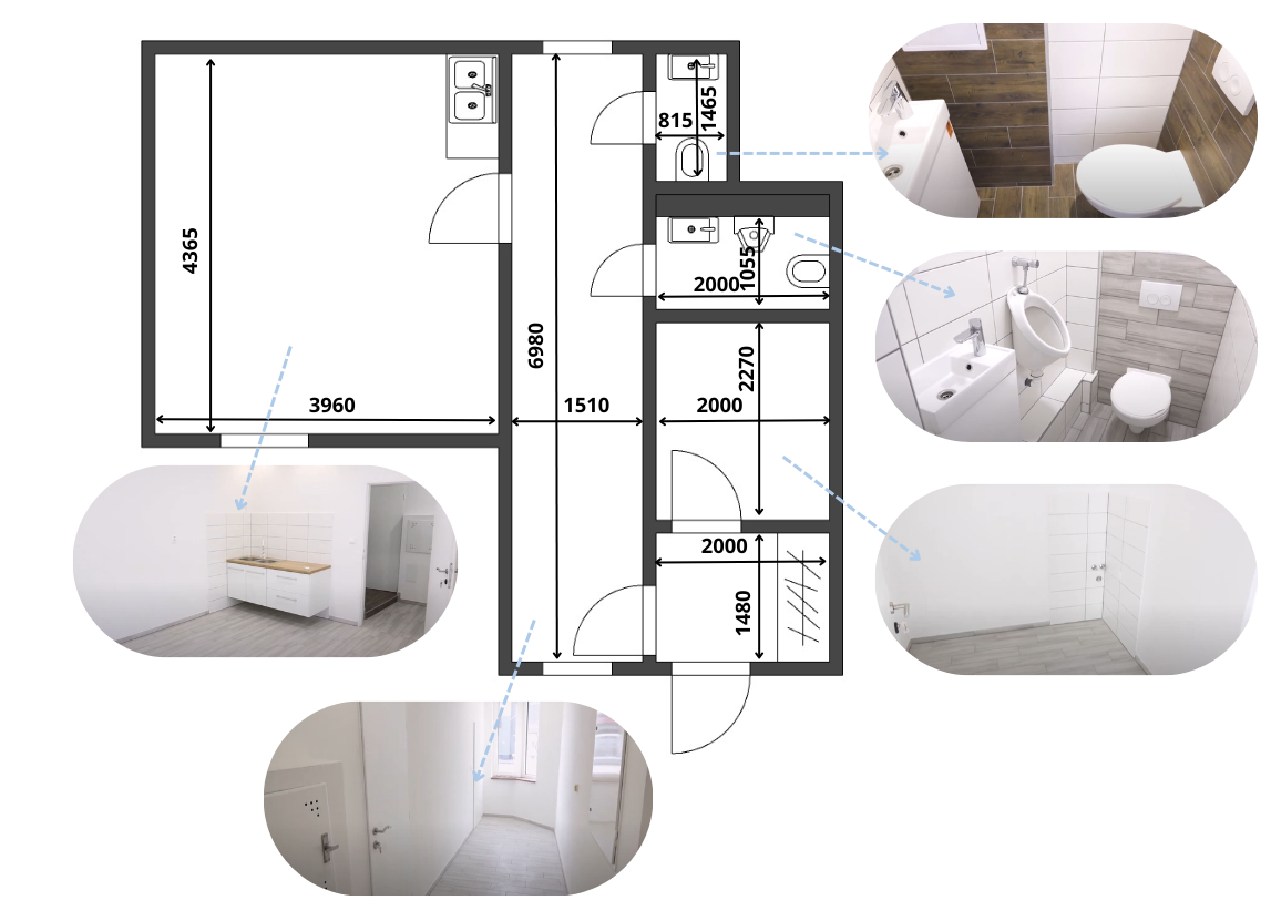 NÁJOM priestory ambulancie, Trenčín, Gagarinova, Sihoť - 7