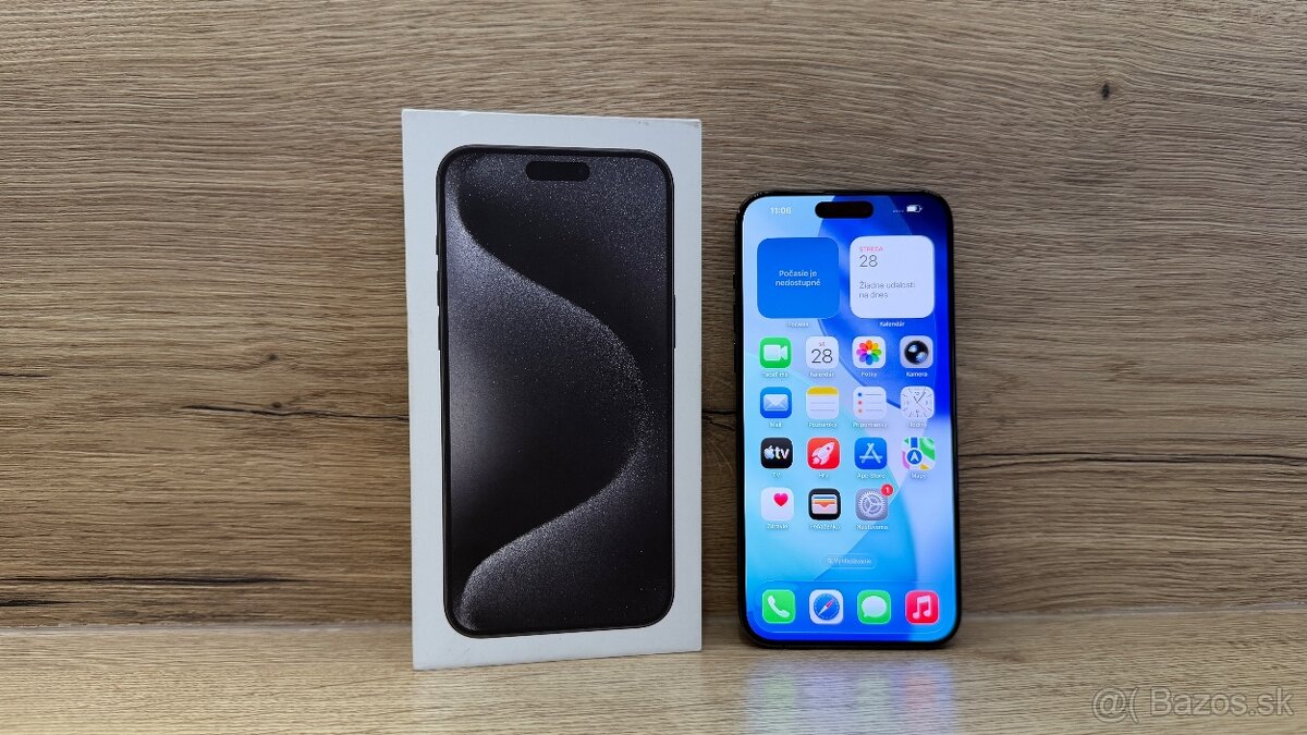 Apple iPhone 15 Pro Max 256GB Black Titanium - 7