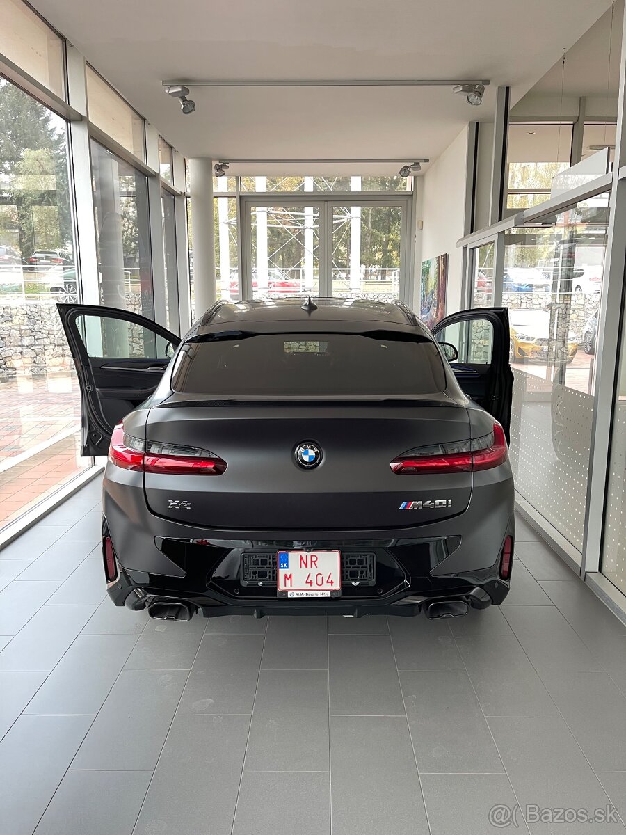 JEDINEČNÝ KÚSOK BMW X4 M40i Možný odpočet DPH - 7