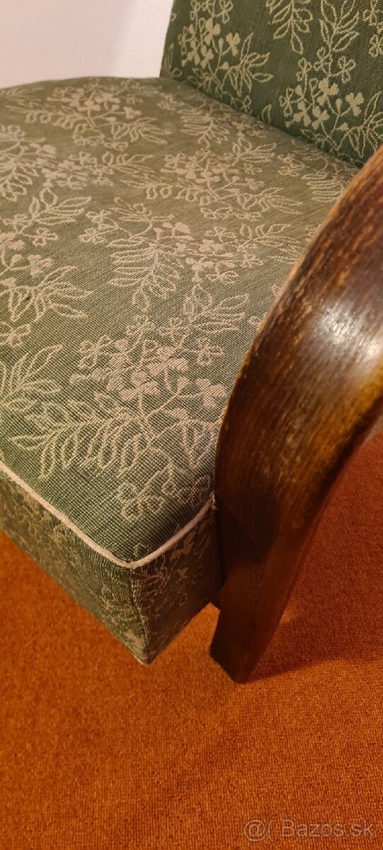 Retro kreslo Halabala - 7