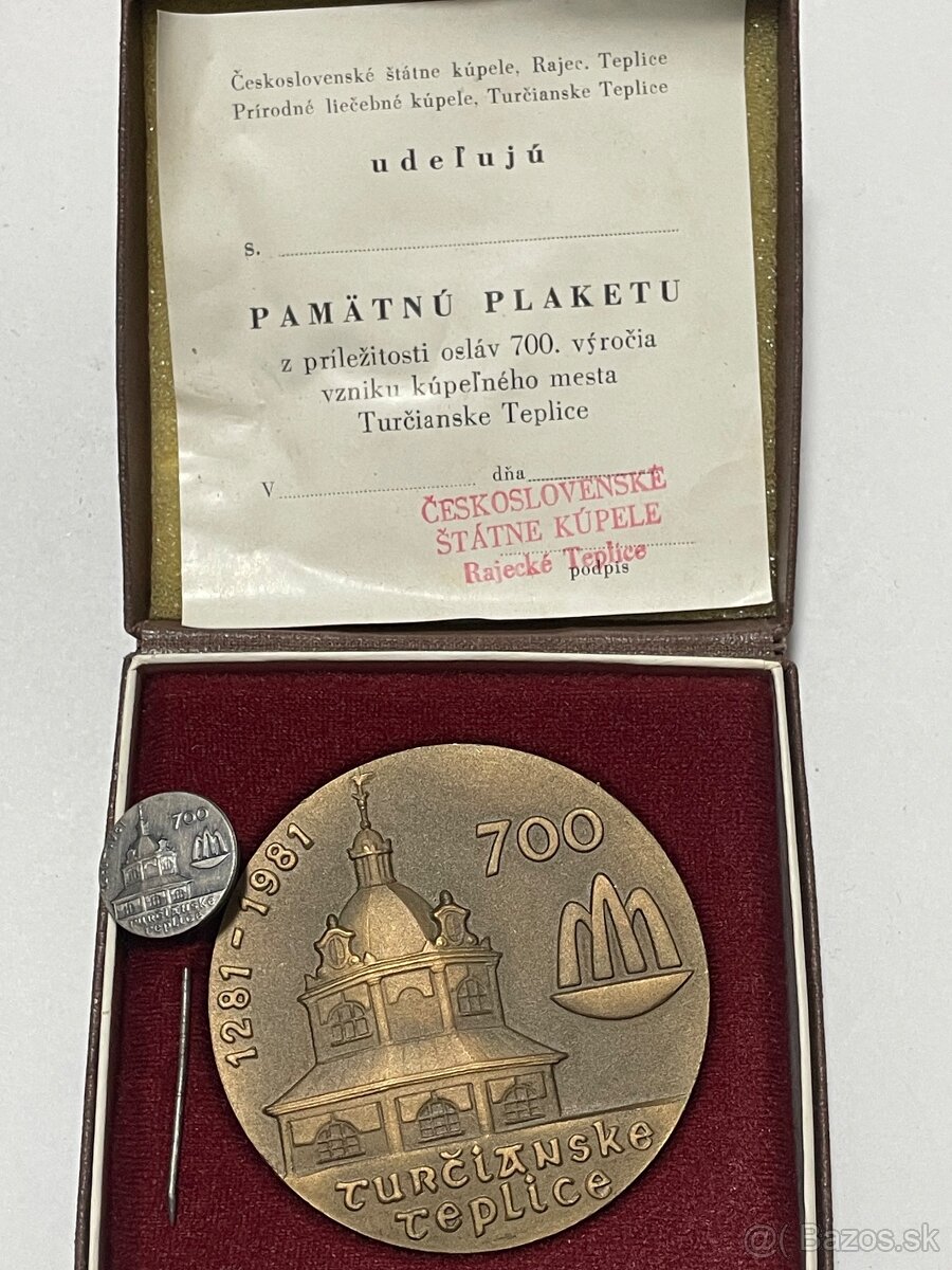 Plakety/medaile (9) - 7