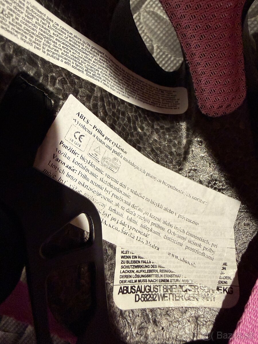 Dievcenska prilba ABUS 45 - 50 cm - 7