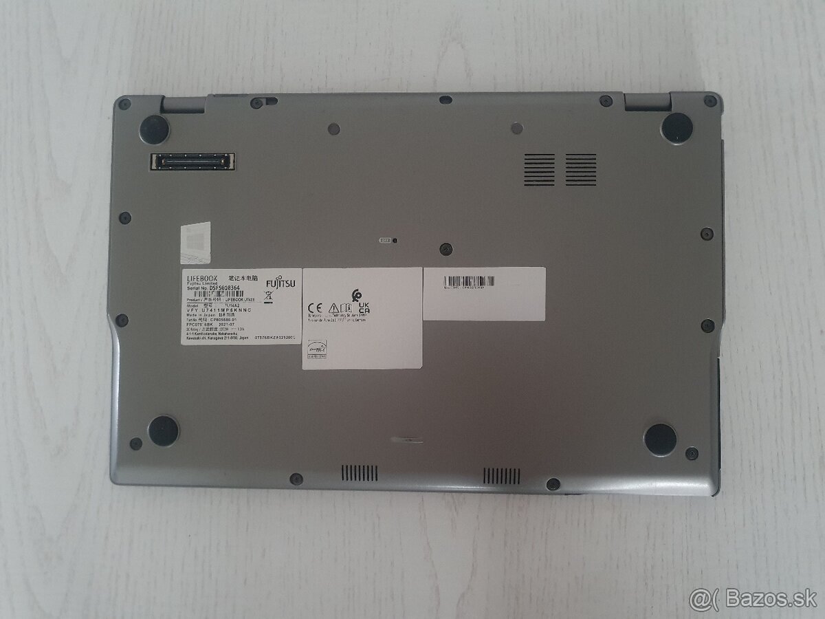 14" notebook Fujitsu Lifebook U7411 / 8GB/256GB Dobrý stav - 7