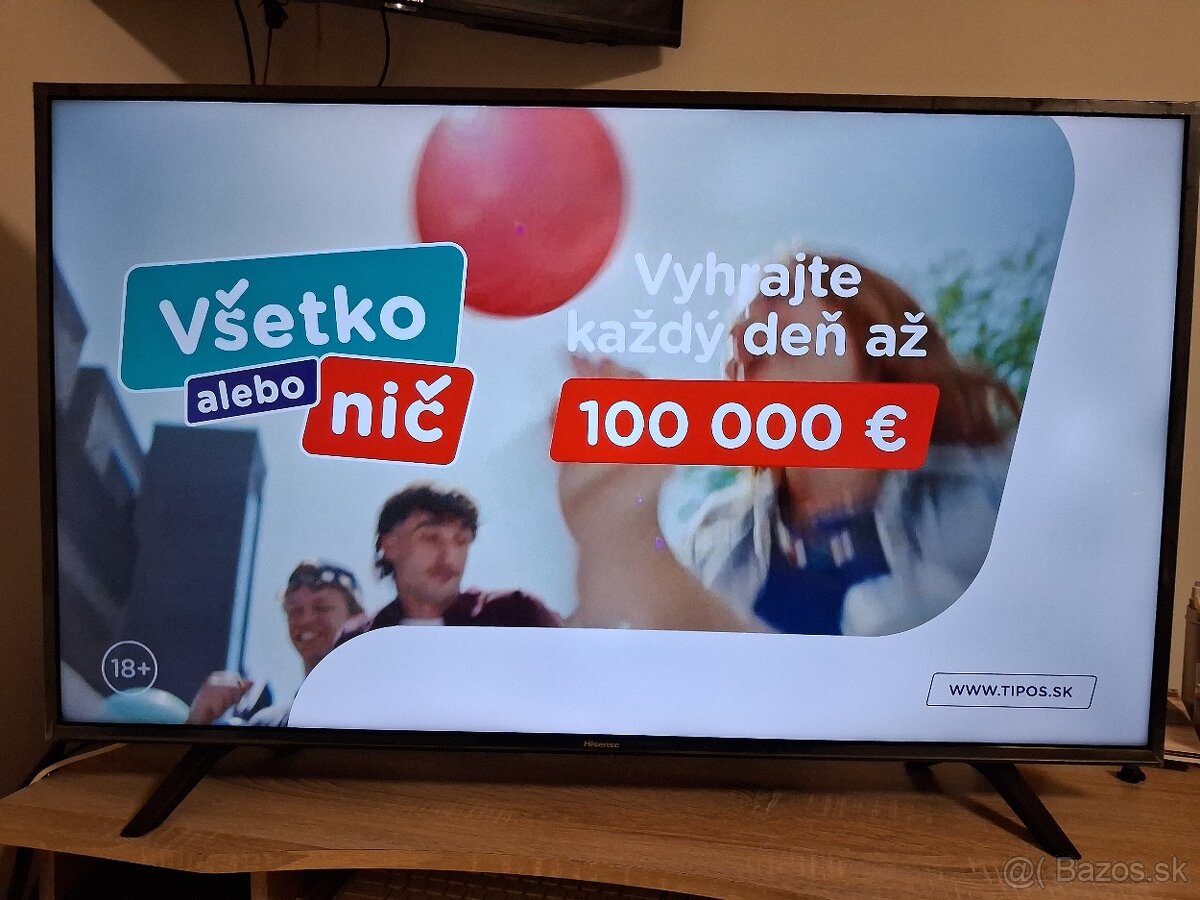 Predám 4K UHD SMART TV HISENSE 43B7100 - 7