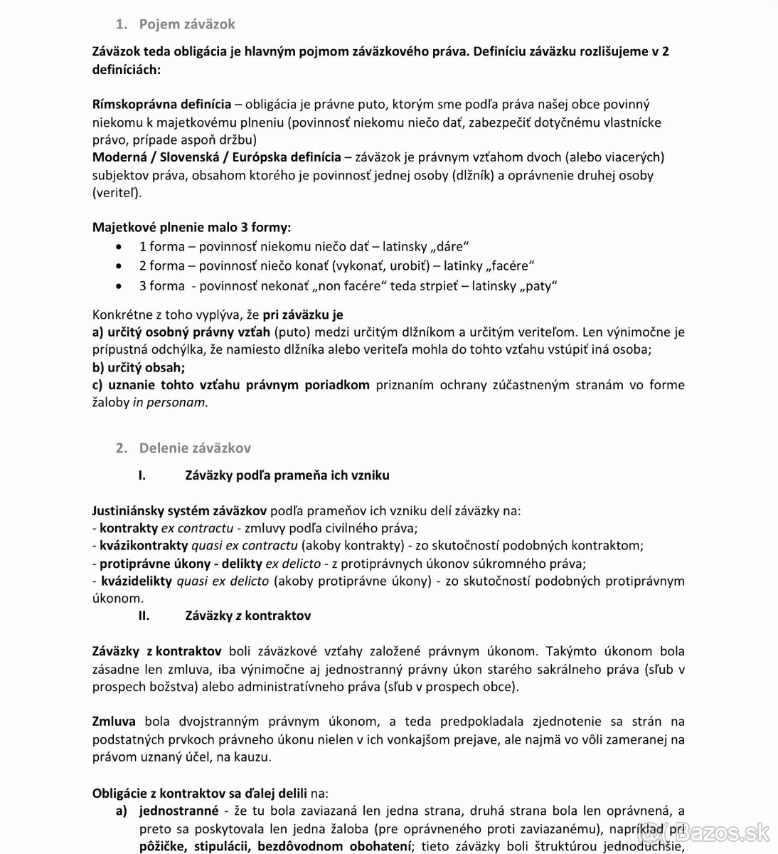 Právnická fakulta UMB - materiály na štúdium, 1. ročník 2025 - 7