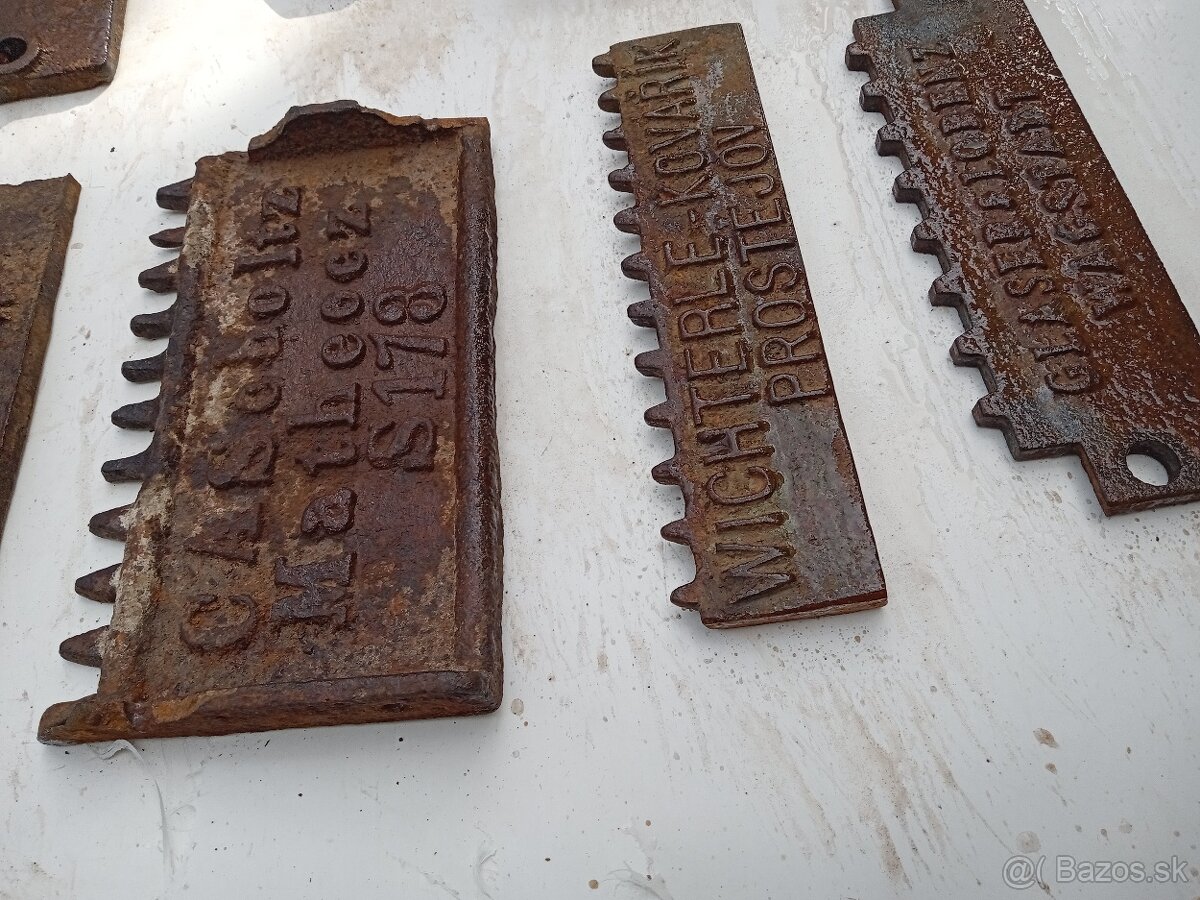 Liatinové nápisy miest - 7