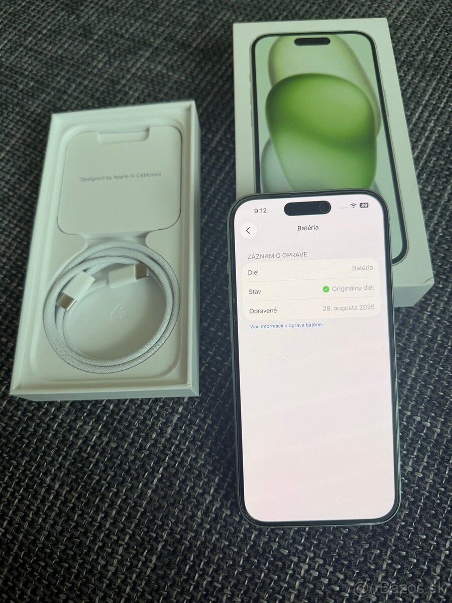 iPhone 15/128 GB. (Zdravie 99%) - 7