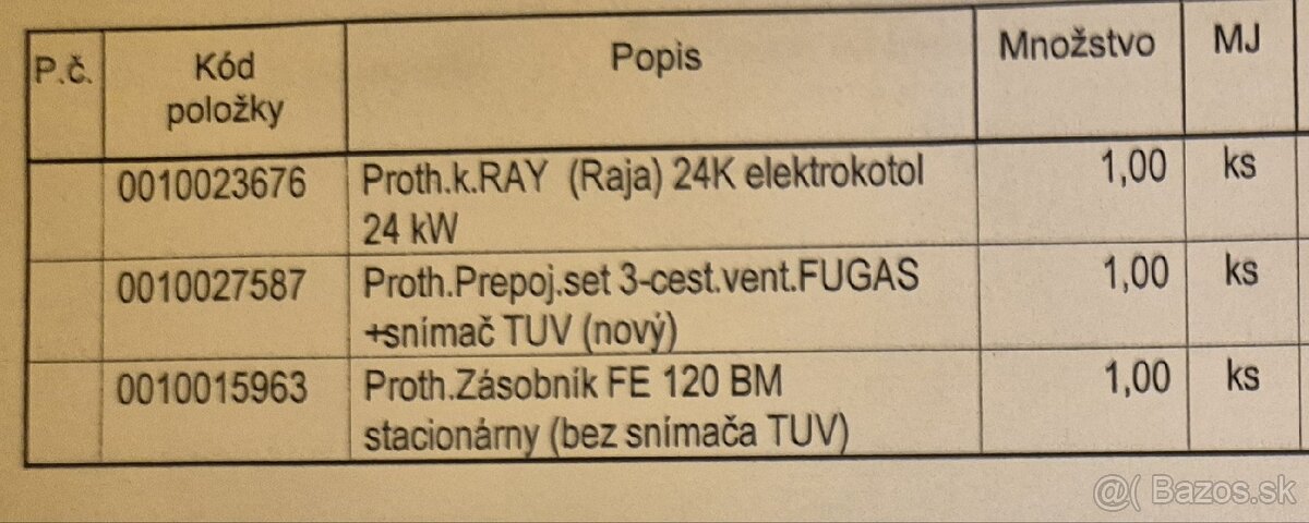 Elektrický kotol so zásobníkom a ventilom - 7