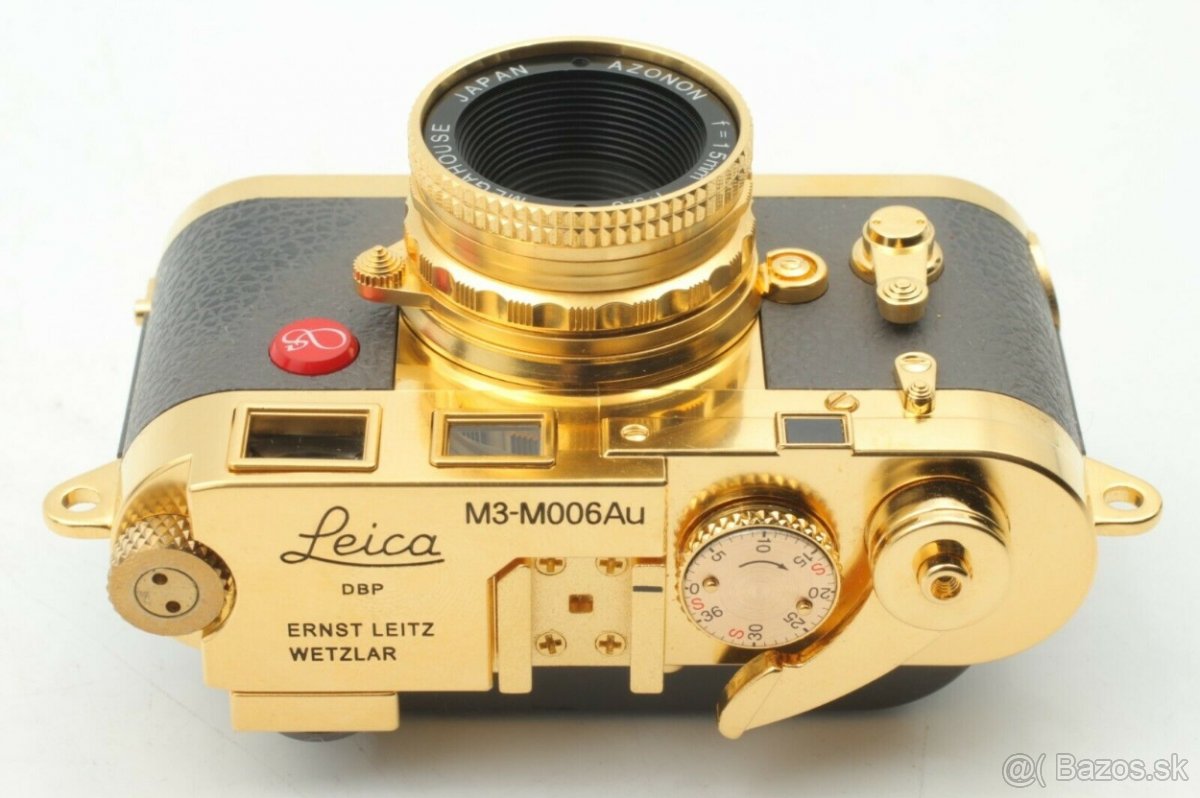 MegaHouse SHARAN Leica M3 Gold Model – 24k Gold - 7