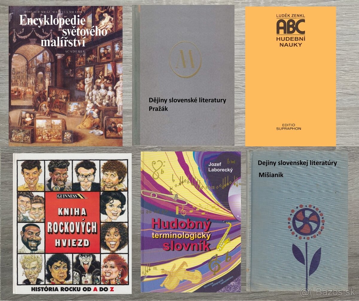 Knihy: Encyklopédie, šport, umenie - 7