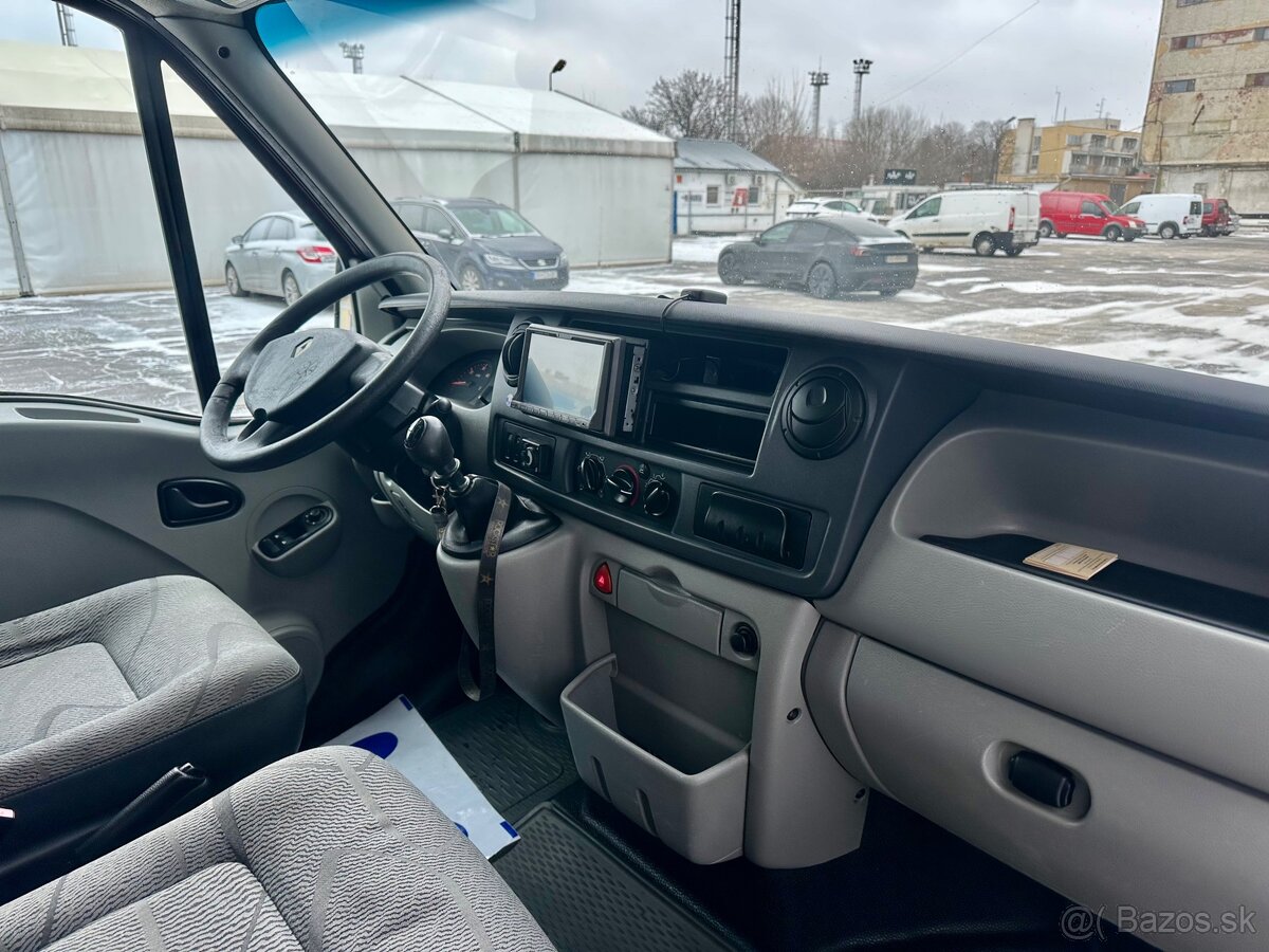 Renault Master valník plachta • Webasto • spanie • Nova STK - 7