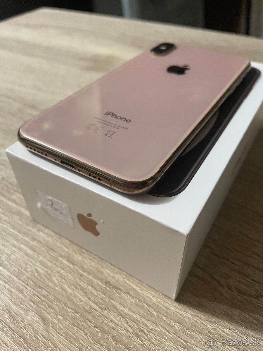 iPhone Xs / 256GB Gold prasknutý displej - 7