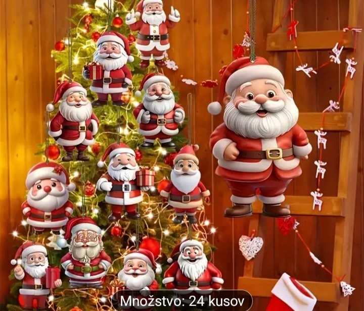 NÁDHERNÉ OZDOBY NA STROMČEK.. Ručná výroba - 7