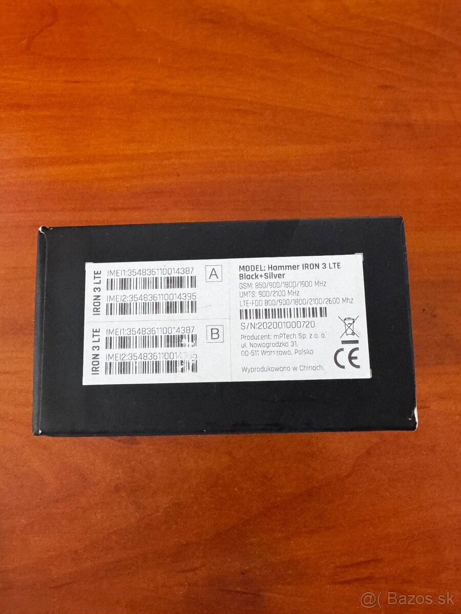Predám odolný smartfón Hammer IRON 3 LTE - 7