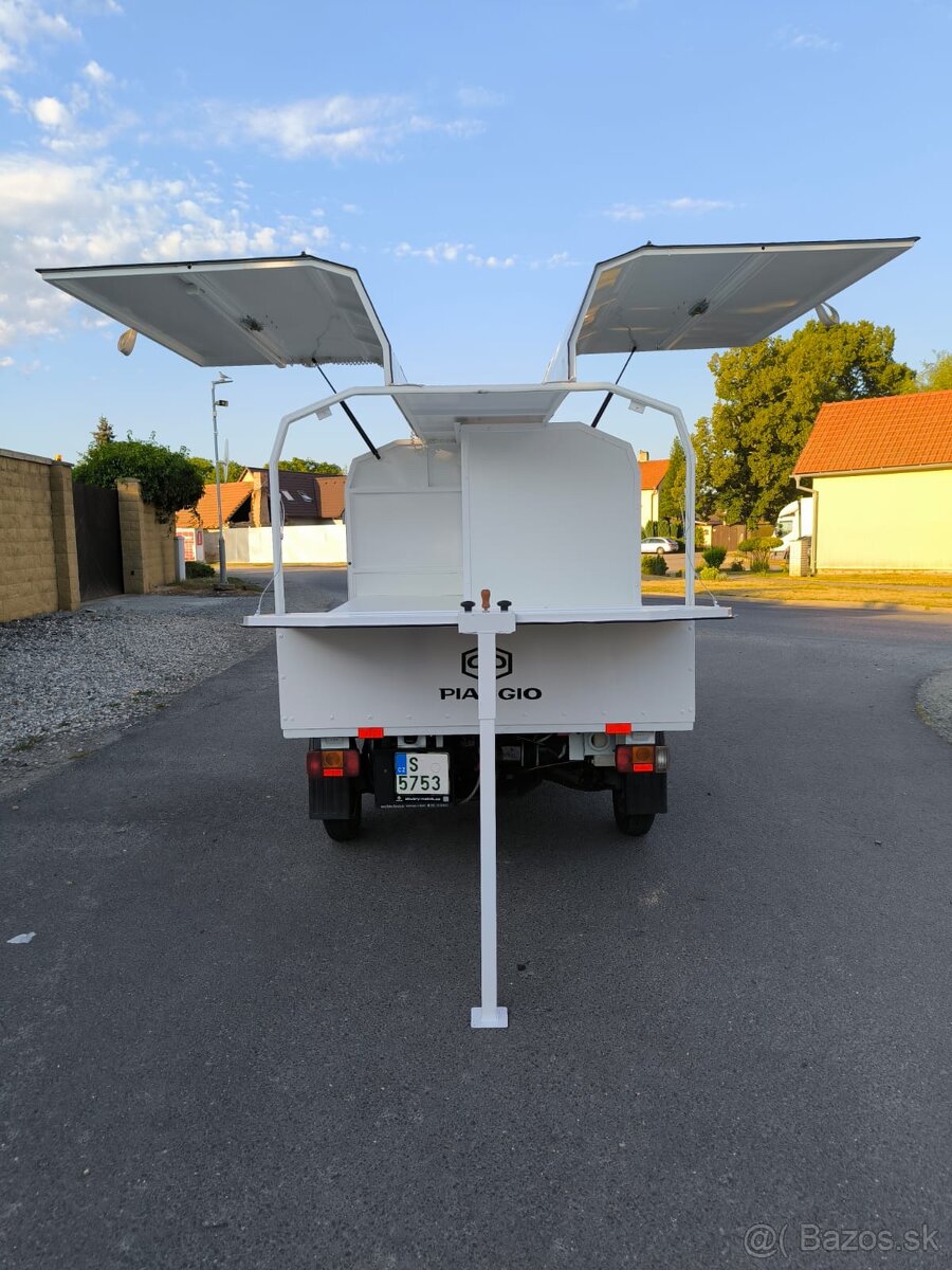 Piaggio ape Tm 200 pojazdný stánok prosseco káva - 7