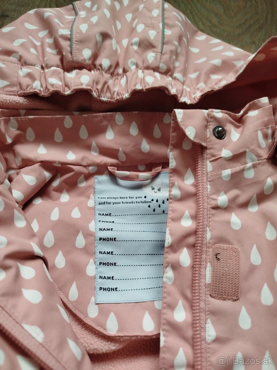 Detská kvalitná termobunda do dažďa - 7