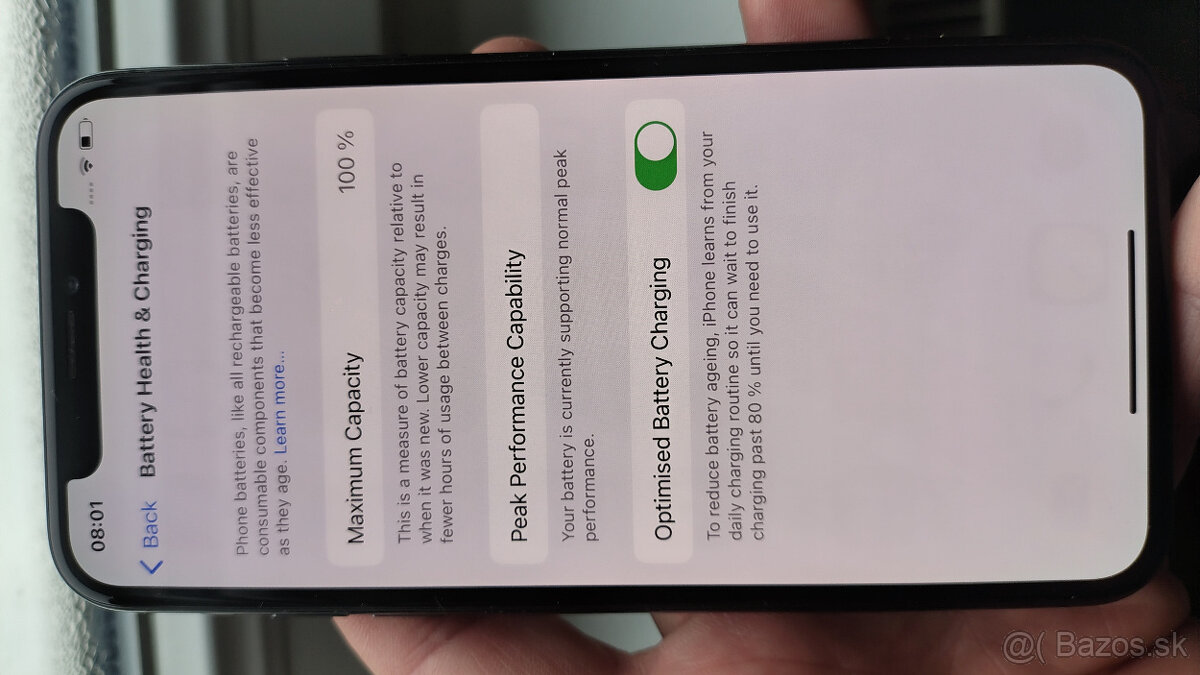 iPhone X NOVÁ BATÉRIA - 7