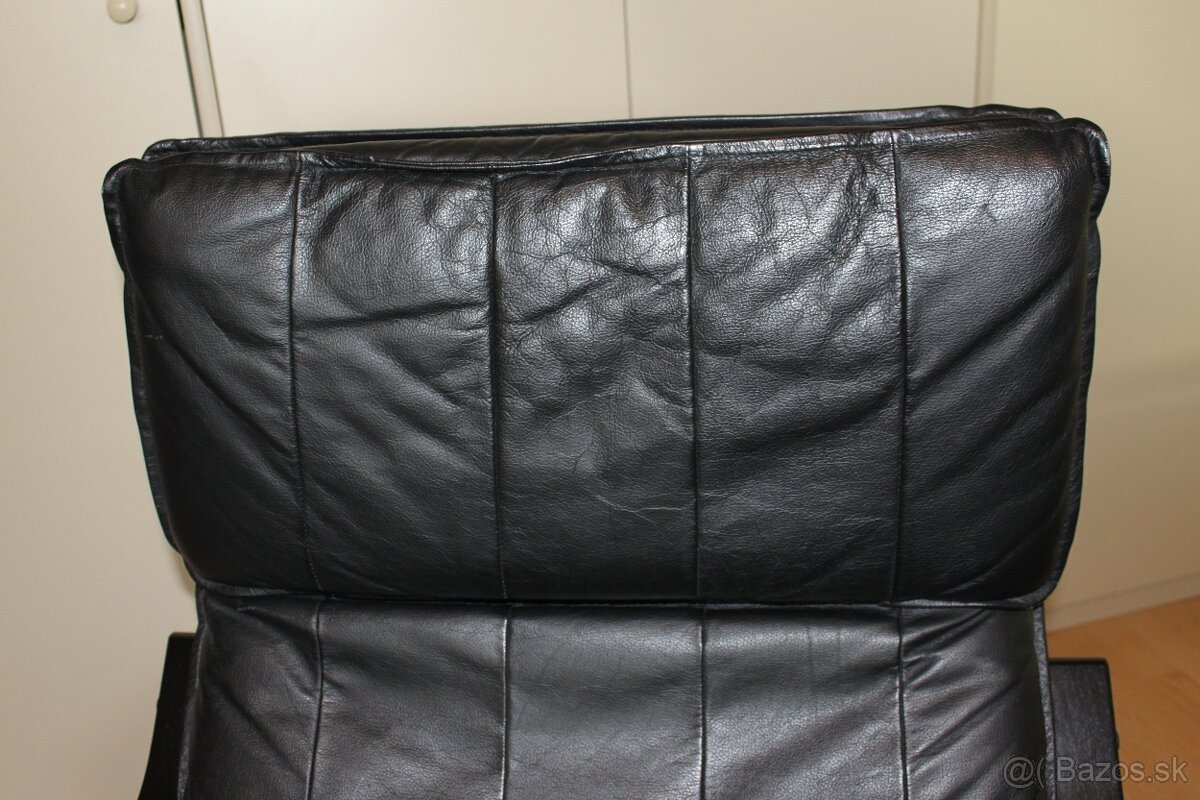 Kožené kreslo pravá koža - 7
