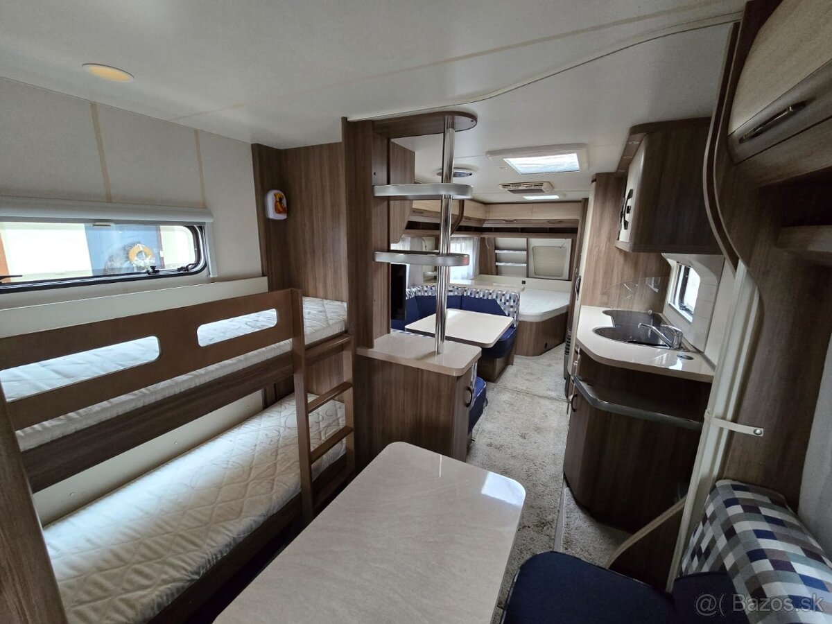 HOBBY Deluxe KMFE - dvojnápravový karavan - 7