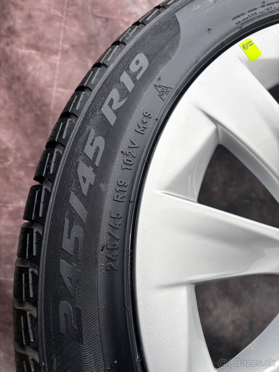 Originální Alu kola Tesla Model S 245/45/19 nepoužité - 7