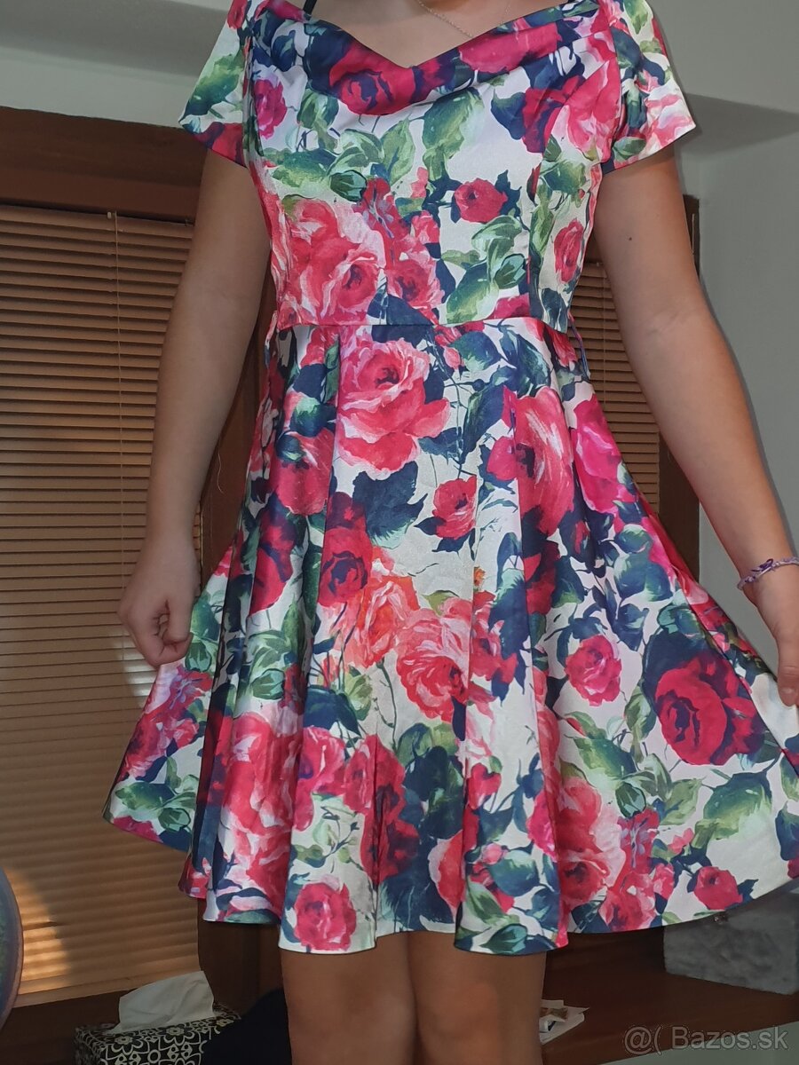 Krásne spoločenské šaty M - 7