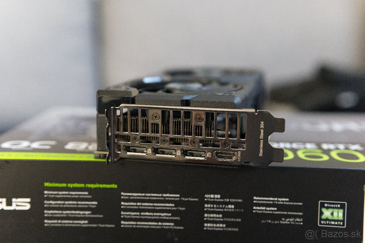 ASUS DUAL GeForce RTX 4060 O8G 8GB GDDR6 - 7