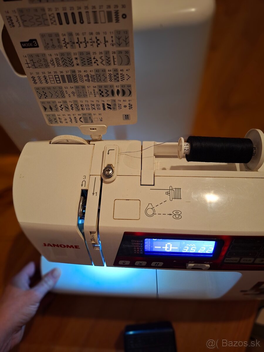 Šijací stroj JANOME 607txl - 7