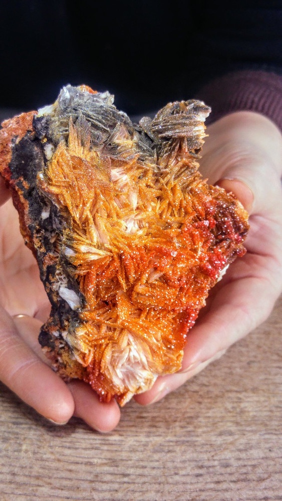 ✨ Minerál Vanadinit (547 g), Maroko - 7