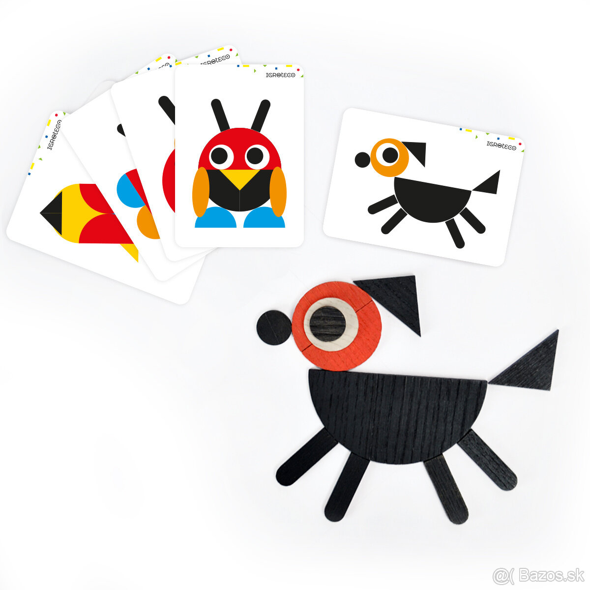 Drevená mozaika pre deti, nová, nerozbalená - 7