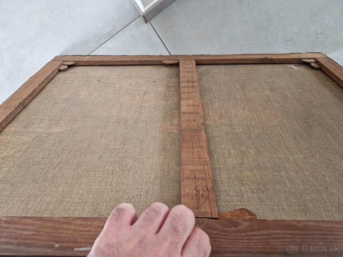 Obraz maľba na platne ovečky - 7