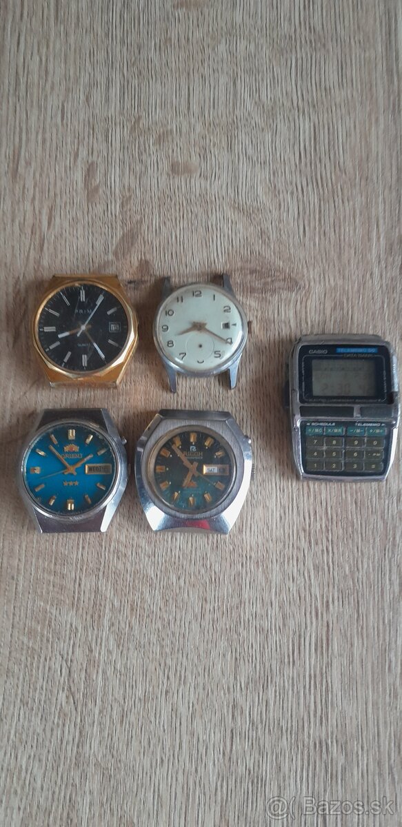 Retro hodinky, casio tissot, prim, pabeda - 7