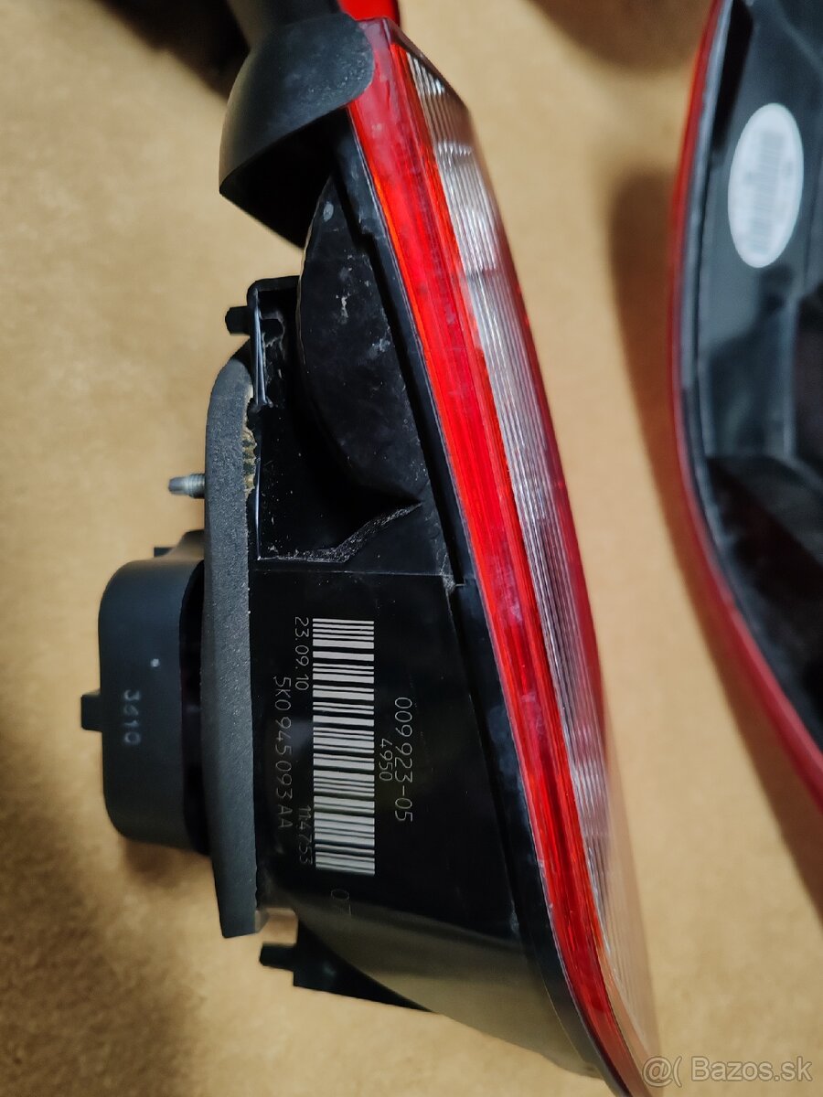 Golf 6, VI... Zadné svetlá - 7