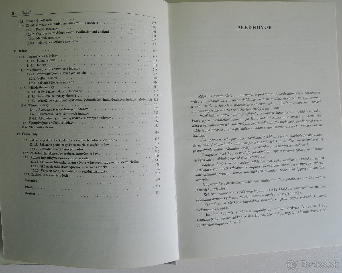 Predám knihu Základy štatistiky, autorov H. Bakytová a kol. - 7
