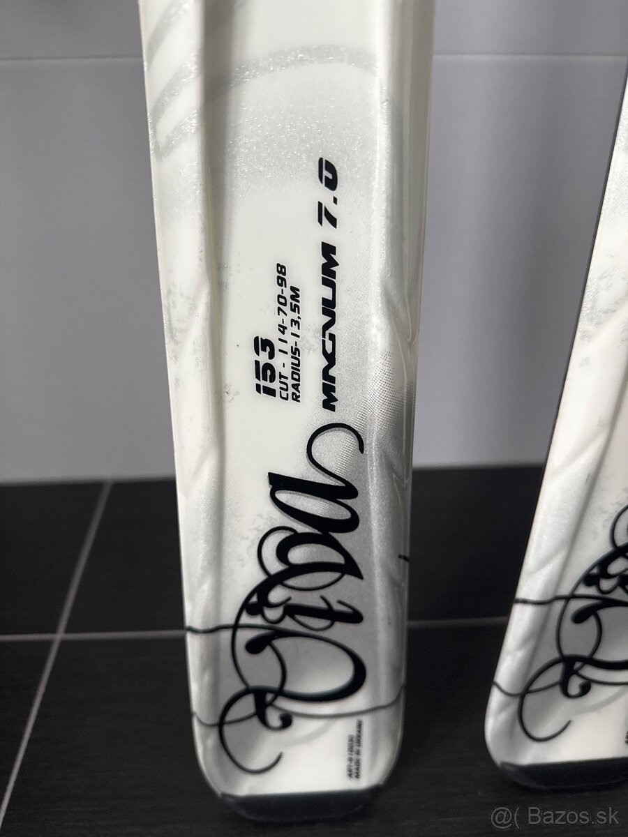 Dámske lyže Blizard 153cm+lyziarky Roxy 25.0 - 7