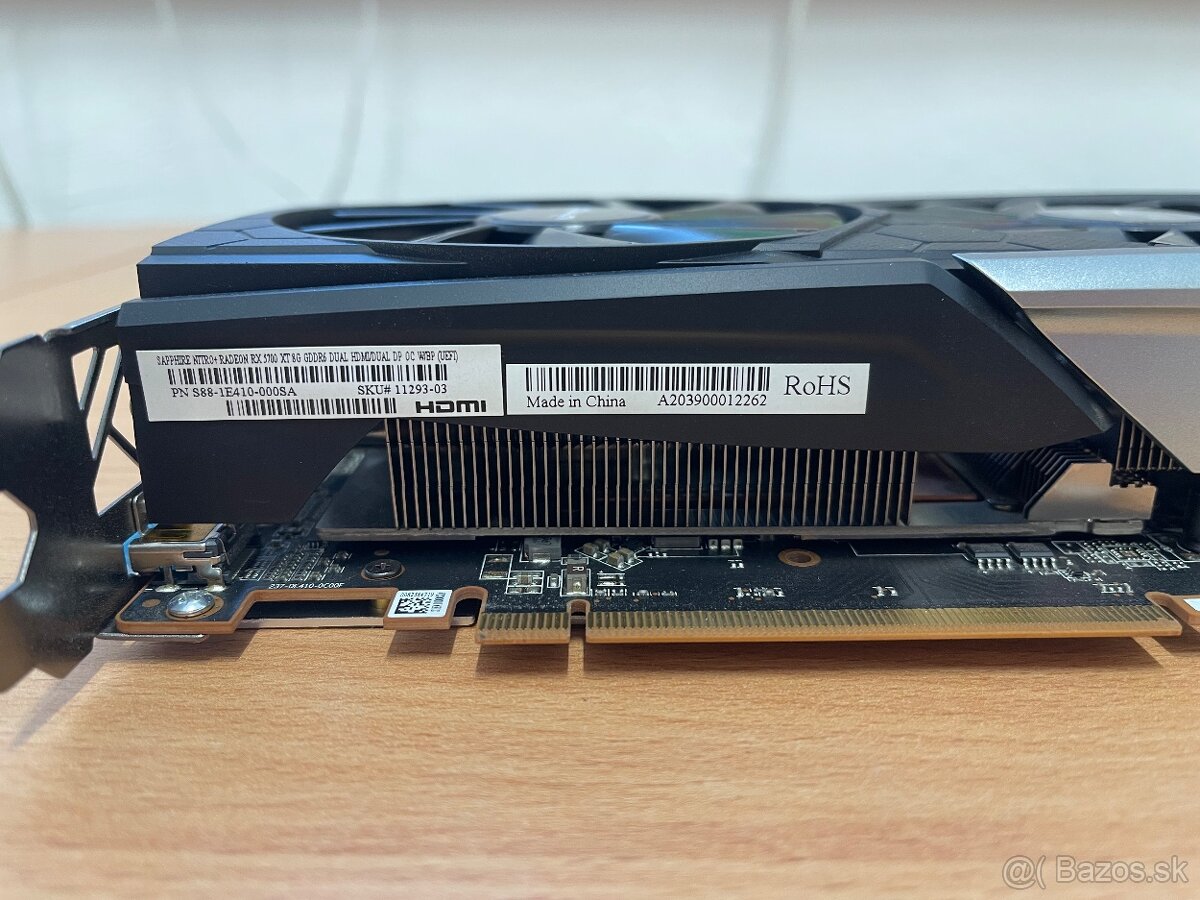 Sapphire NITRO+ Radeon RX 5700 XT 8GB GDDR6 - 7