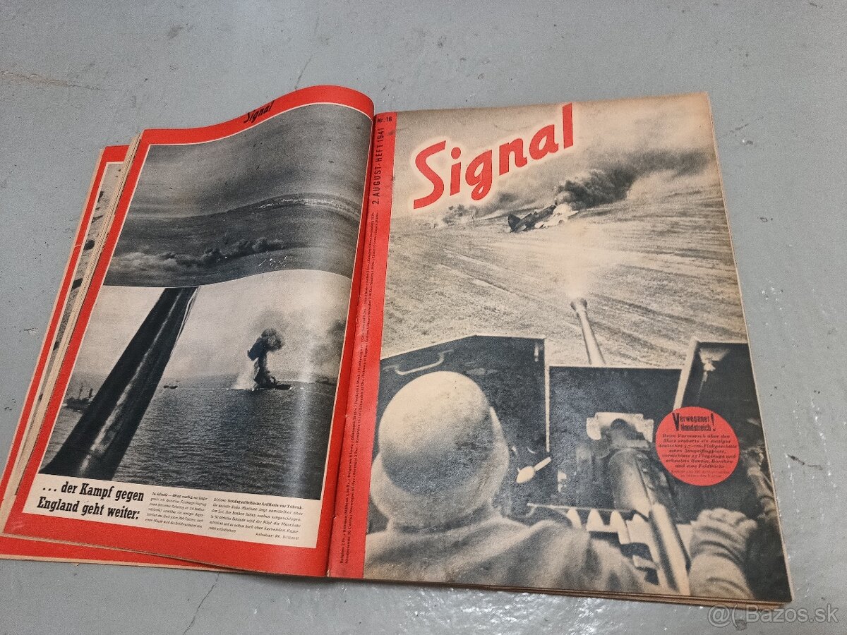 nemecký vojnový SIGNAL 1941 čísla 14-24 - 7