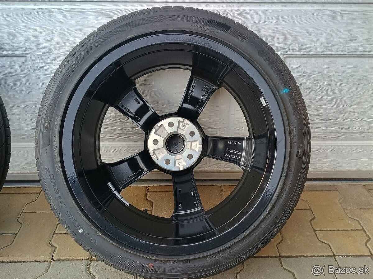 Orig. sada Audi, VW, Škoda, Seat 5x112 R19 + pneu 235/40 R19 - 7