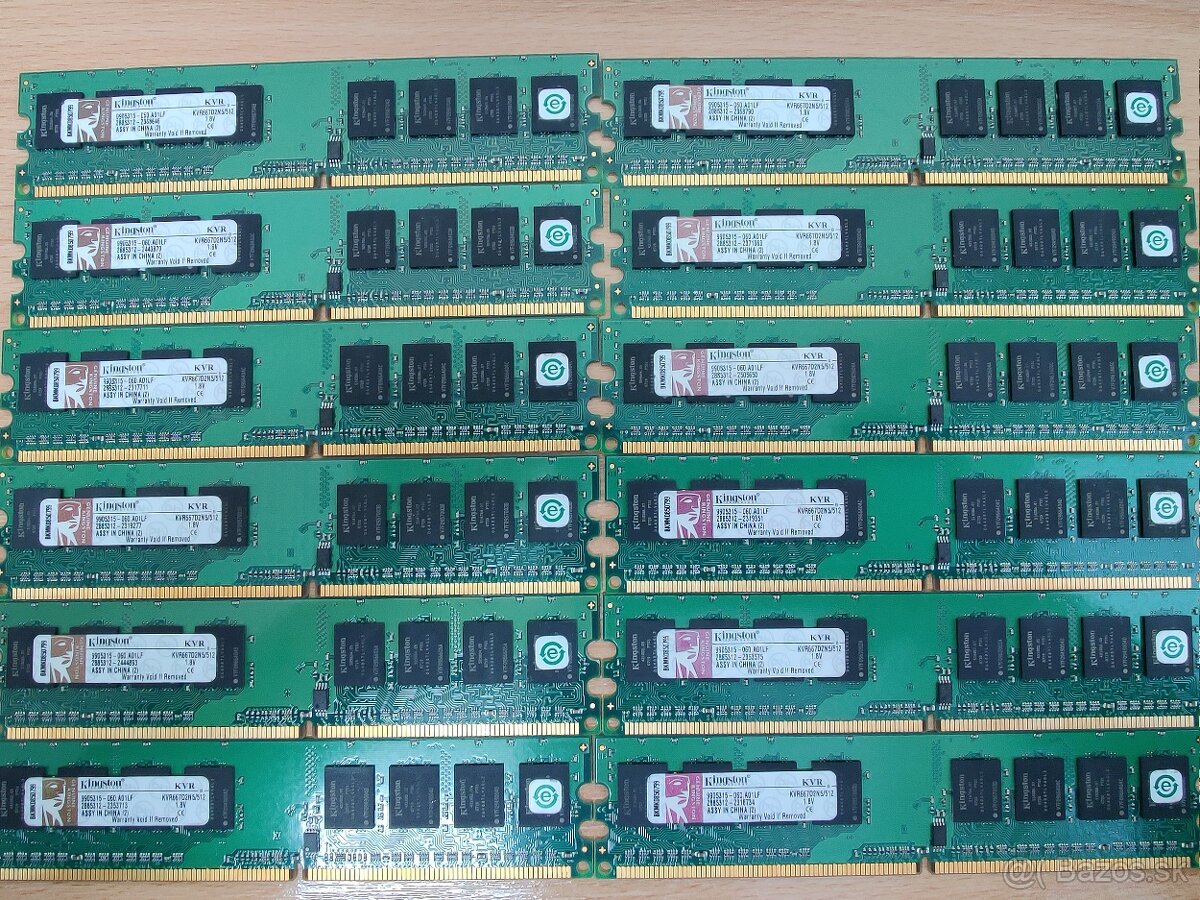 Rôzne DDR2 a DDR3 RAM - 7
