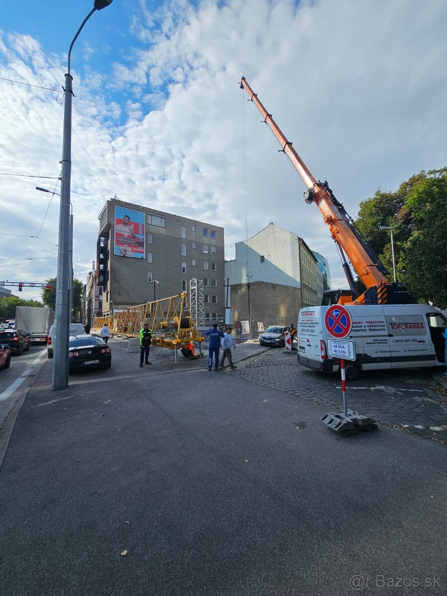 Stavebný Žeriav FM 1345 TLX / 6 - 7